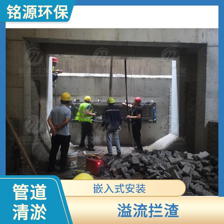 扬州水力冲刷门系统雨水调蓄池冲洗 溢流拦渣