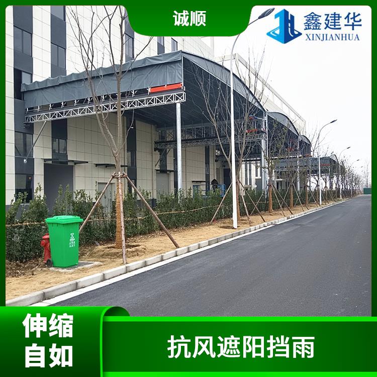 东营物流仓储蓬实景案例展示 泳池防雨遮阳蓬 实体工厂