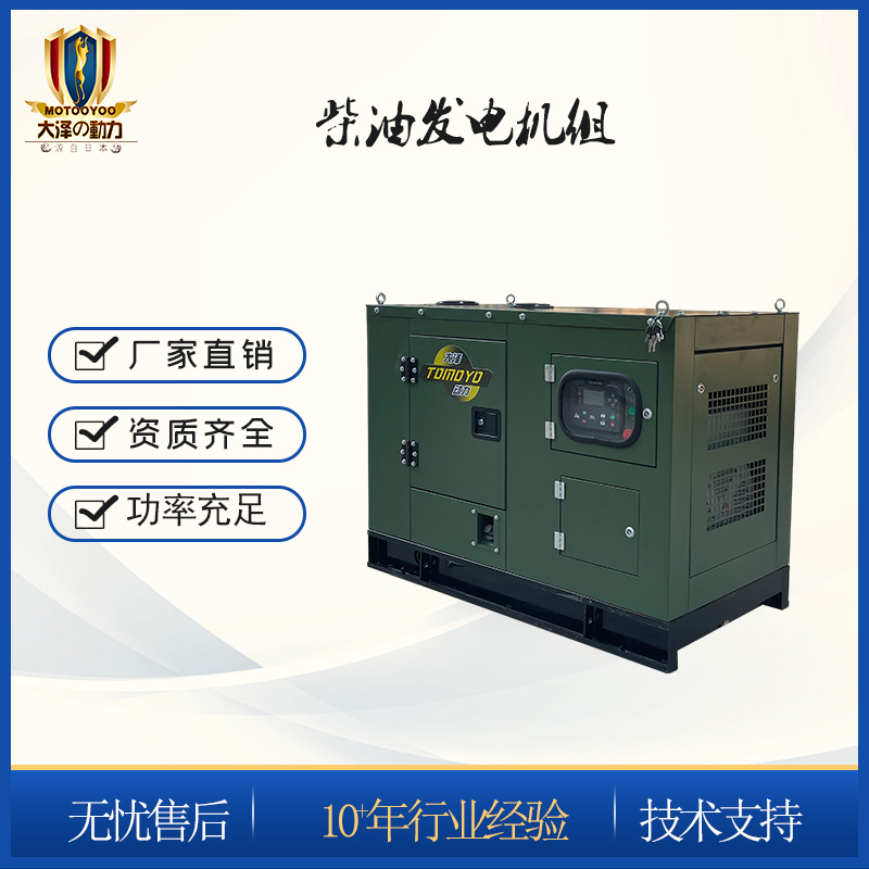 20KW柴油发电机TO22000ET-W服务商