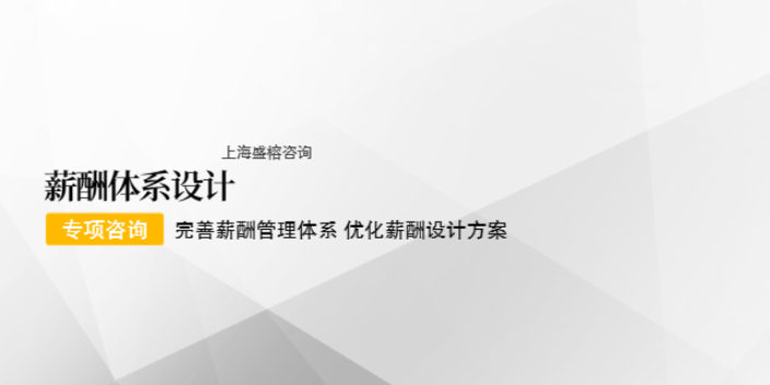 上海部门薪酬体系设计哪家好 和谐共赢 上海盛榕企业管理咨询供应