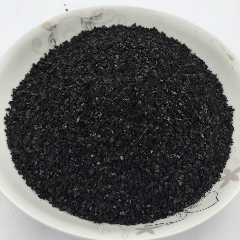 锐和2-4目黑色颗粒椰壳活性炭饮用水处理除味过滤材料