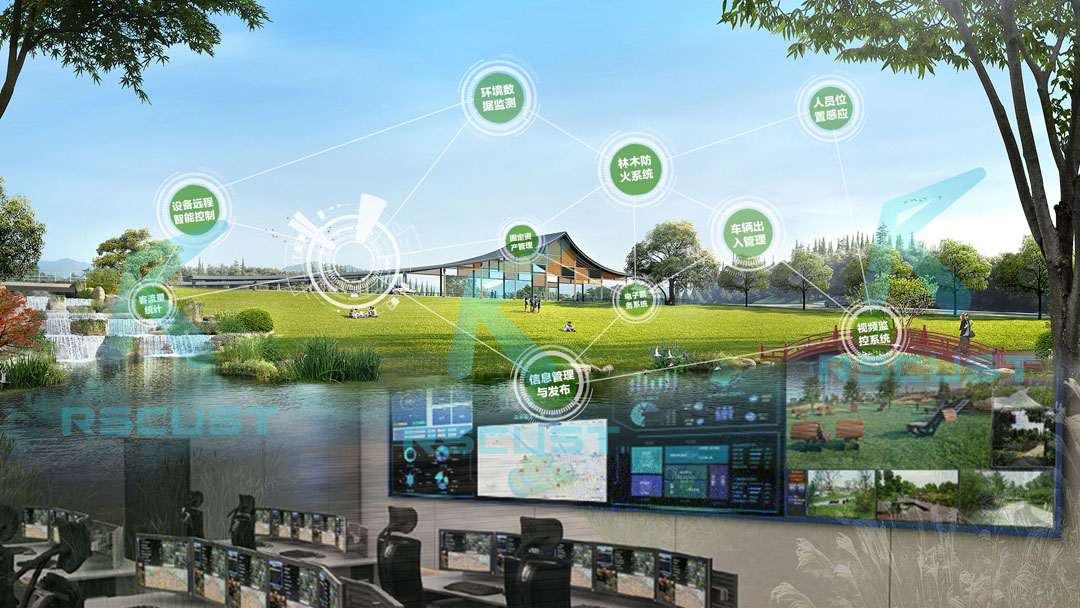 公园中控系统软硬件智慧公园设备分布式管理平台