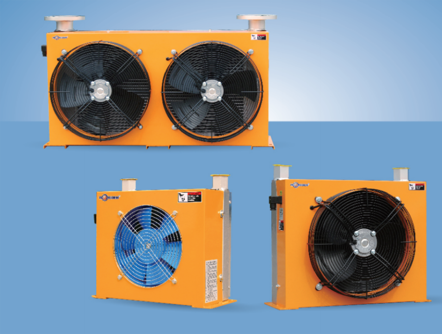 弘德昇风冷式油冷却器RLFW100 液压站冷却器