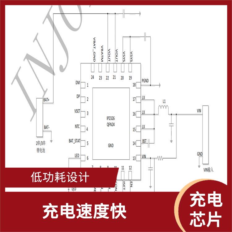 IP2326現(xiàn)貨 有效保護(hù)充電安全 集成了多種功能模塊