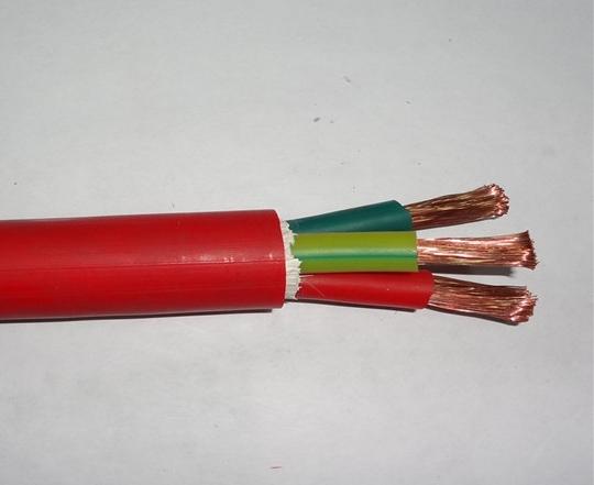 YGCP22-3x6+1x4铠装硅橡胶电线