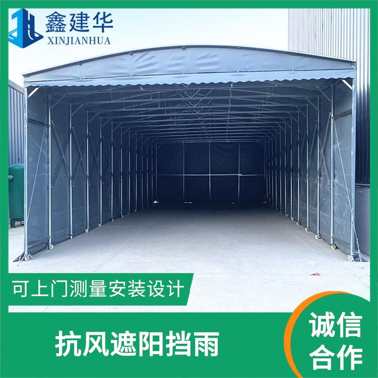 赣州电动雨篷室内外均可使用 尺寸定制 移动户外仓库蓬