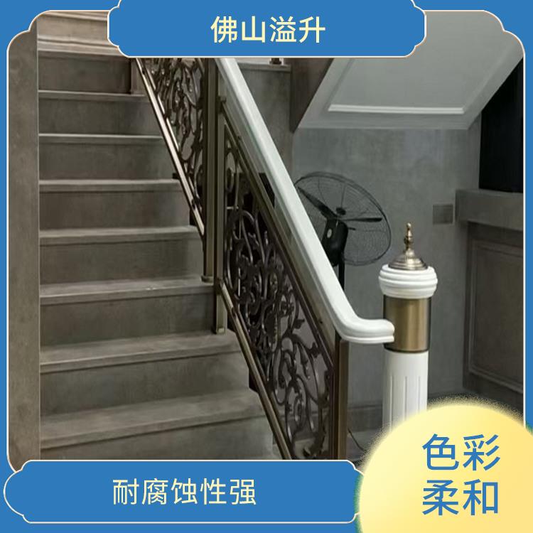 武汉简约铜雕楼梯定制 降低周围噪声 色彩柔和