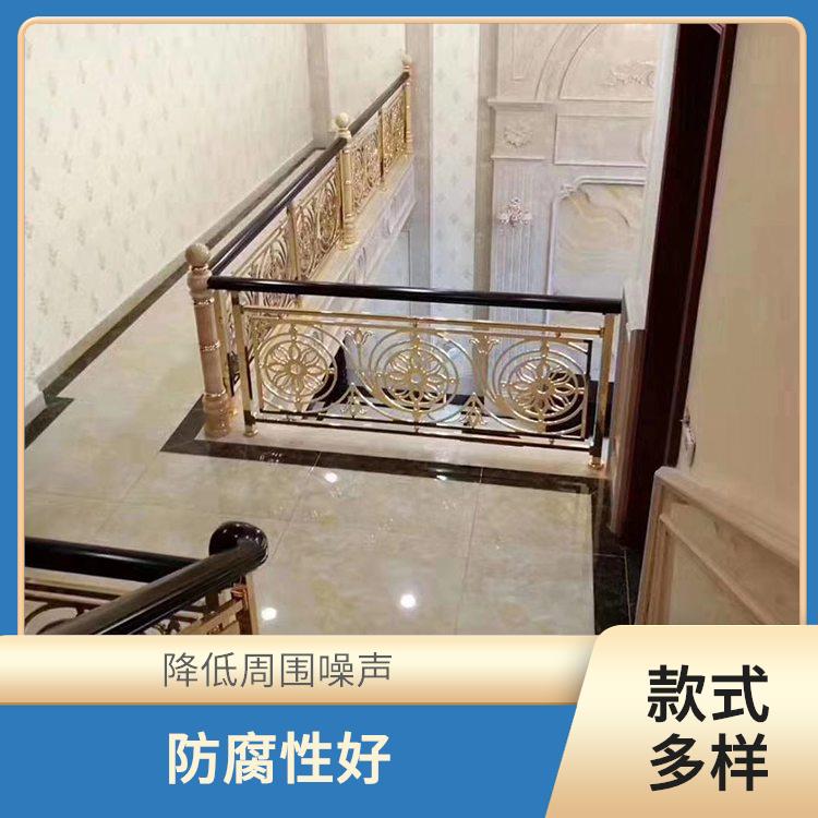 济南传统仿古铝板浮雕楼梯定制 设计优良 抗拆抗压