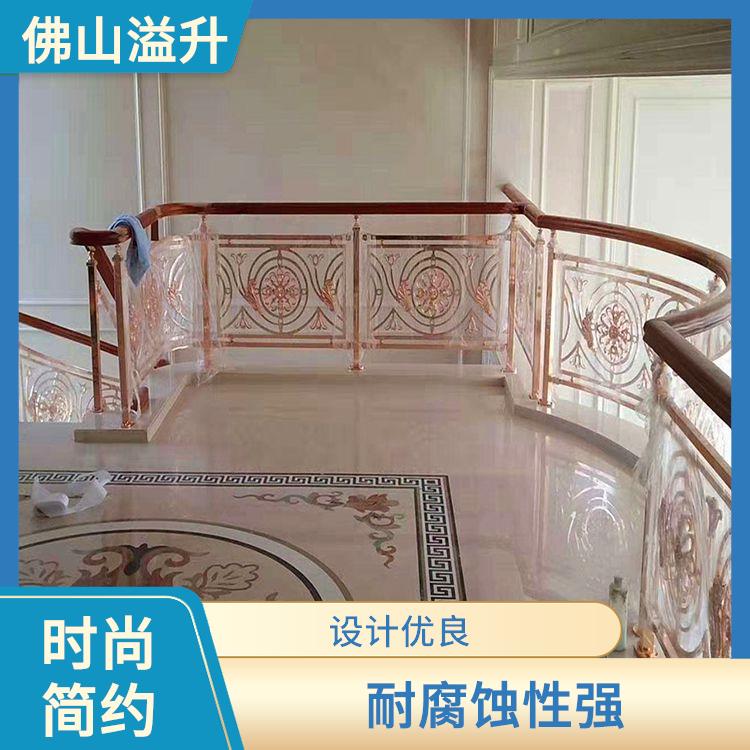 阳江铜板雕刻楼梯护栏厂家 抗冲击性能佳 色彩柔和