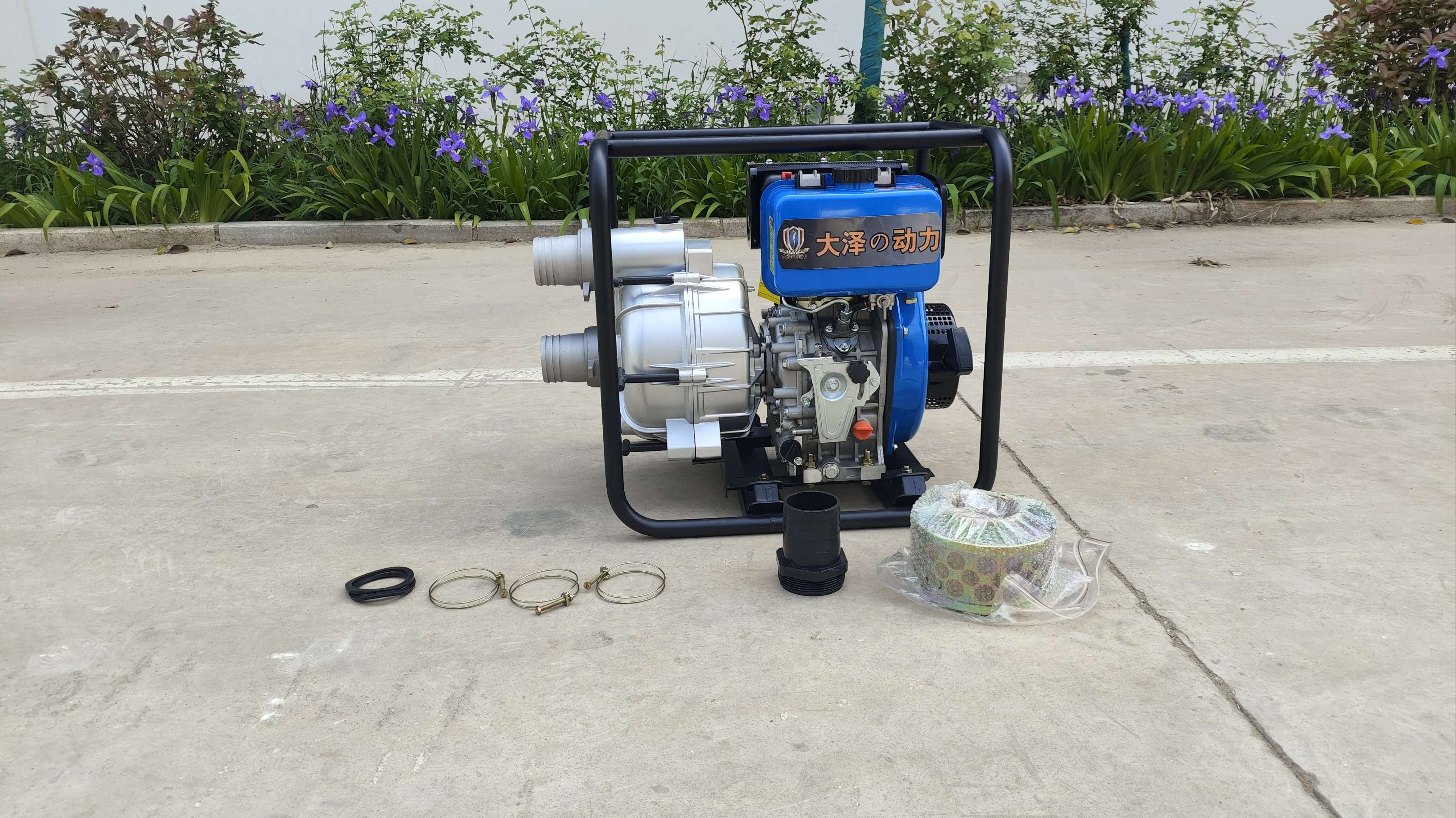 四冲程柴油机抽水泵农用灌溉高扬程抽水机3寸