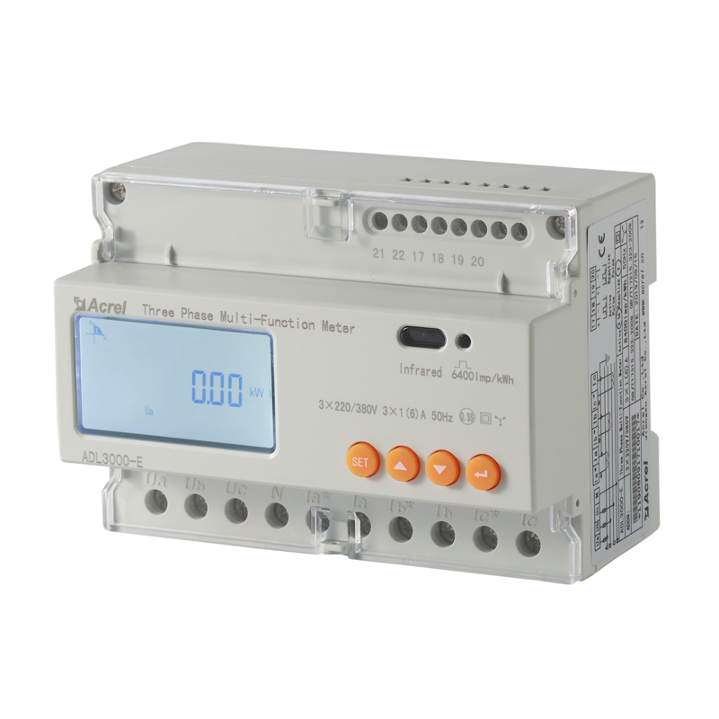 UL认证工商业储能导轨式RS485电表ADL3000-E-B/KC谐波分析