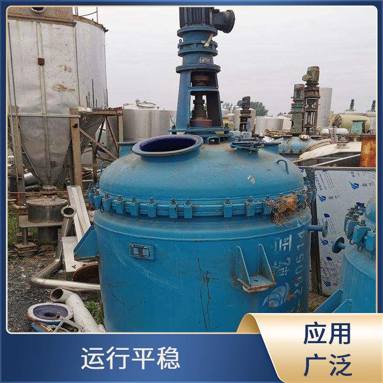 回收二手化工厂反应釜 2吨开式搪瓷反应釜 用于化工制药