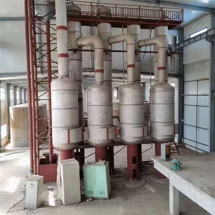 出售二手废水结晶蒸发器 3吨单效钛材强制循环蒸发器 常压操作