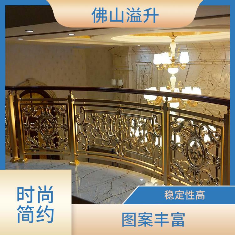 杭州铜板雕刻楼梯护栏安装 面板光滑 便于搬运