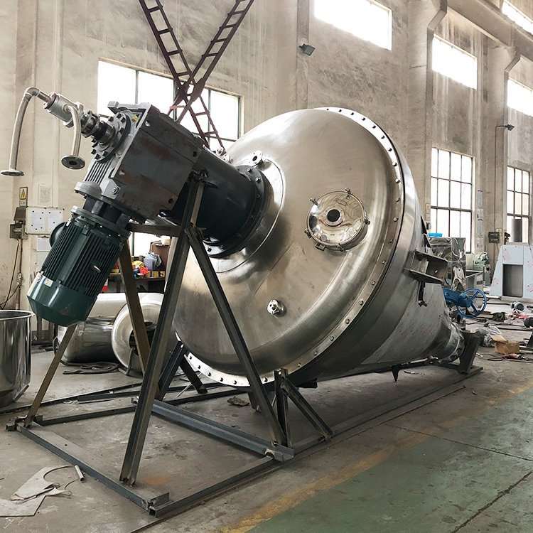 回收二手螺带混合干燥机 000升单锥干燥机 拆除化工厂设备