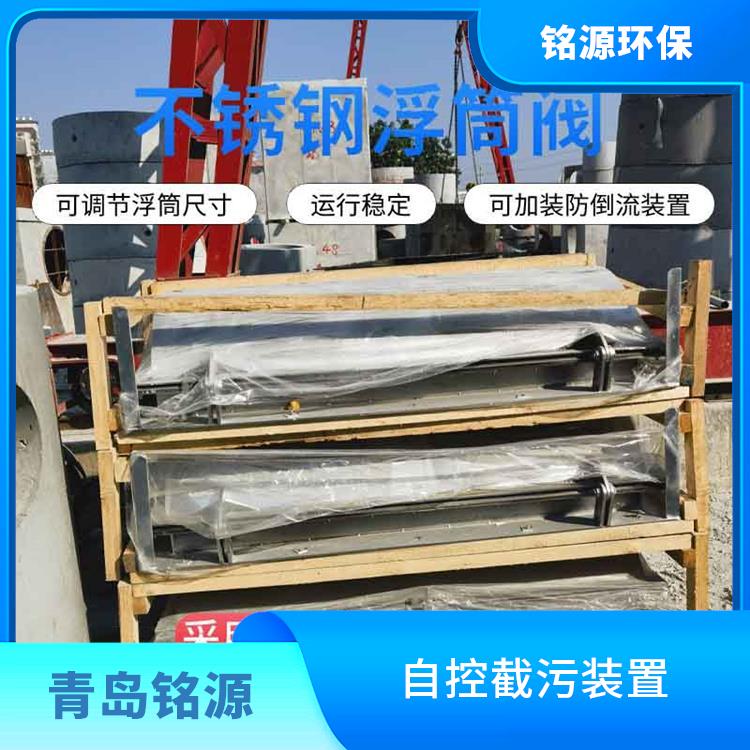 广东防倒灌自控截污装置控源截污 不锈钢附壁式浮筒阀