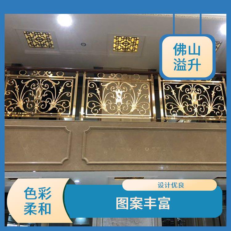 郑州中式铜艺楼梯护栏定制 款式多样 不易褪色