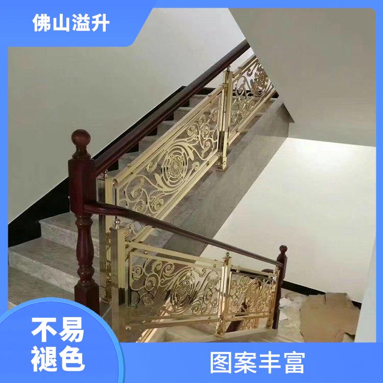南京流行金属铜艺雕花栏杆厂家 立体感强 易于清洁