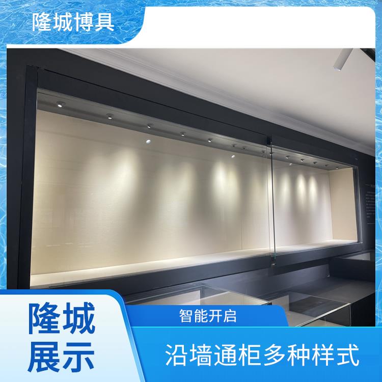 隆城展示-张家界博物馆沿墙柜代理