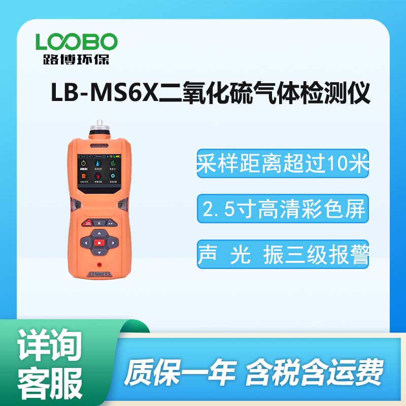 LB-MS6X型SO2气体检测仪