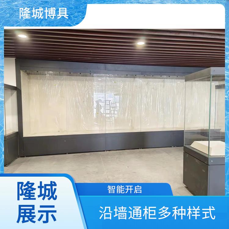 宁夏博物馆沿墙柜厂家-隆城展示