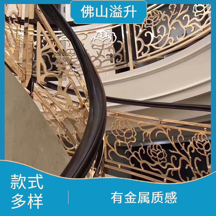 西宁流行欧式铜板雕花护栏 生产周期短 色彩柔和