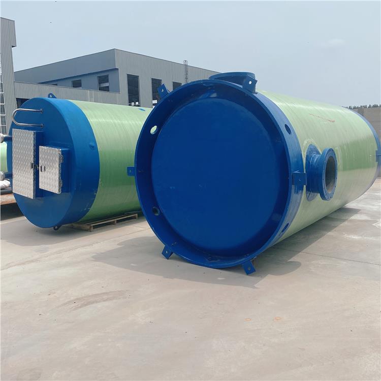 枣庄一体化提升泵站 生产厂家 玻璃钢一体化提升泵站