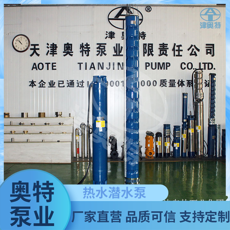 高压热水泵 300KW功率 细长型潜水电机 六寸直径 厂家