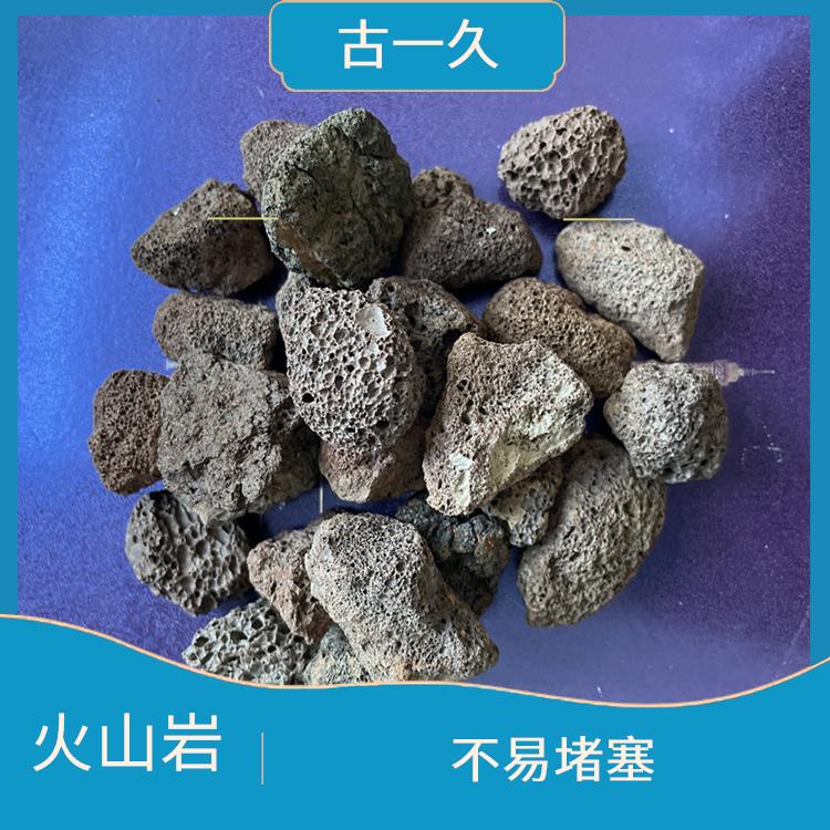 火山岩陶粒滤料价格表 抗风化 耐气候 石质坚硬
