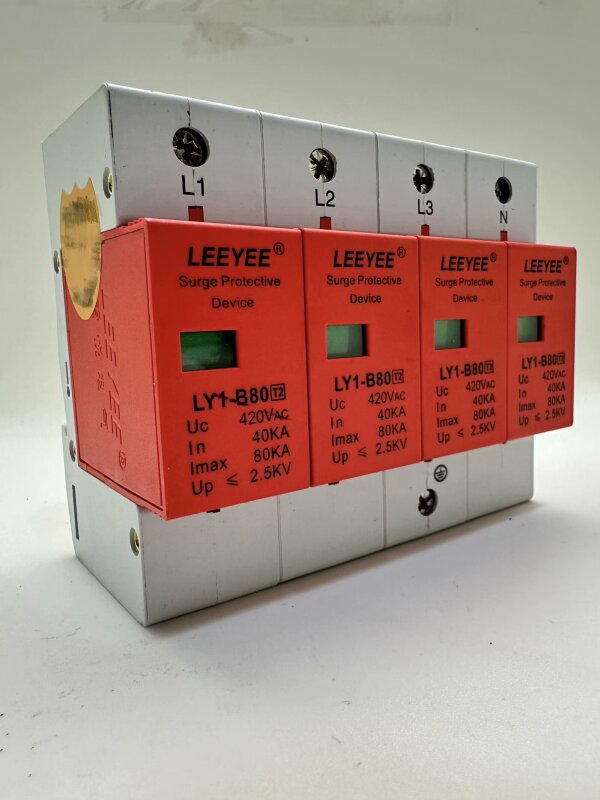飞纳得TGDY55II-4020kA/40kA 275V/4P光伏汇流箱二级浪涌