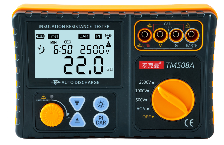 TM508​数字绝缘电阻测试仪​