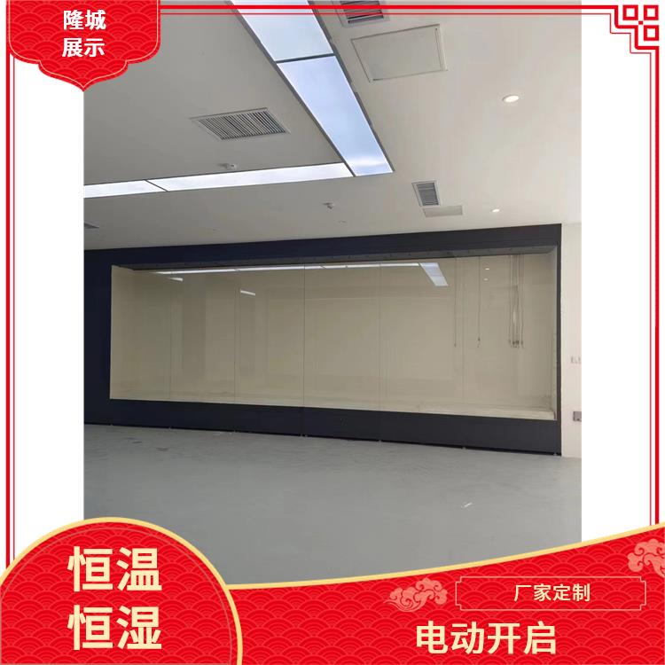 隆城展示 成都隆城博具博物館展柜博物館平柜 手動開啟