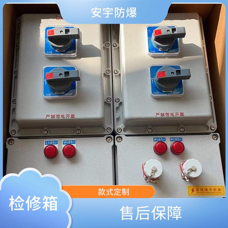 粉尘防爆检修电源箱 长沙32A防爆检修箱