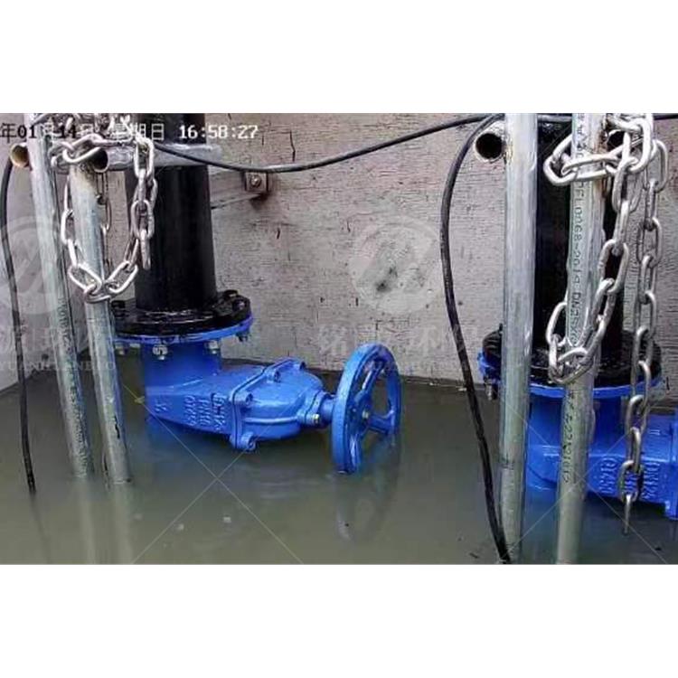 上海柔性截流/污装置法兰式柔性截流装置 附壁式安装 柔性截污报价