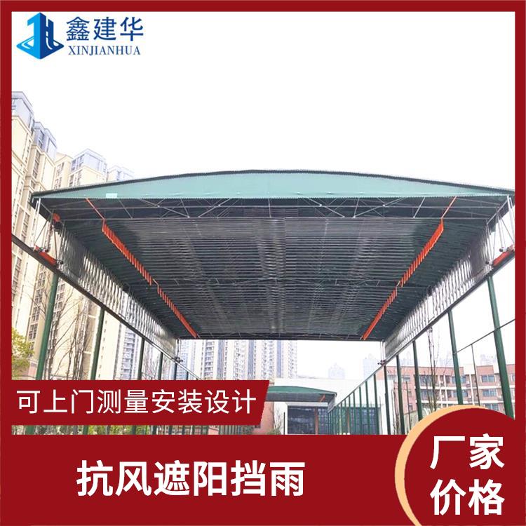 南昌工地电动棚尺寸定制 尺寸定制 电动推拉防雨篷