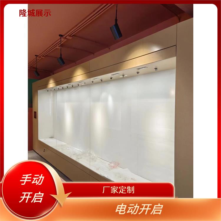 隆城展示 雅安隆城博具博物馆展柜直供 电动开启