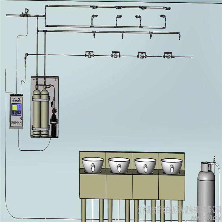 厨房用灭火装置 厨房灭火系统认证咨询代理
