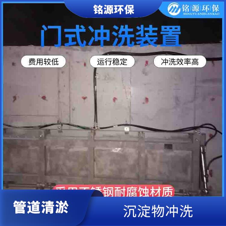 广东液压驱动门式冲洗系统 青岛铭源 拍门式冲洗门