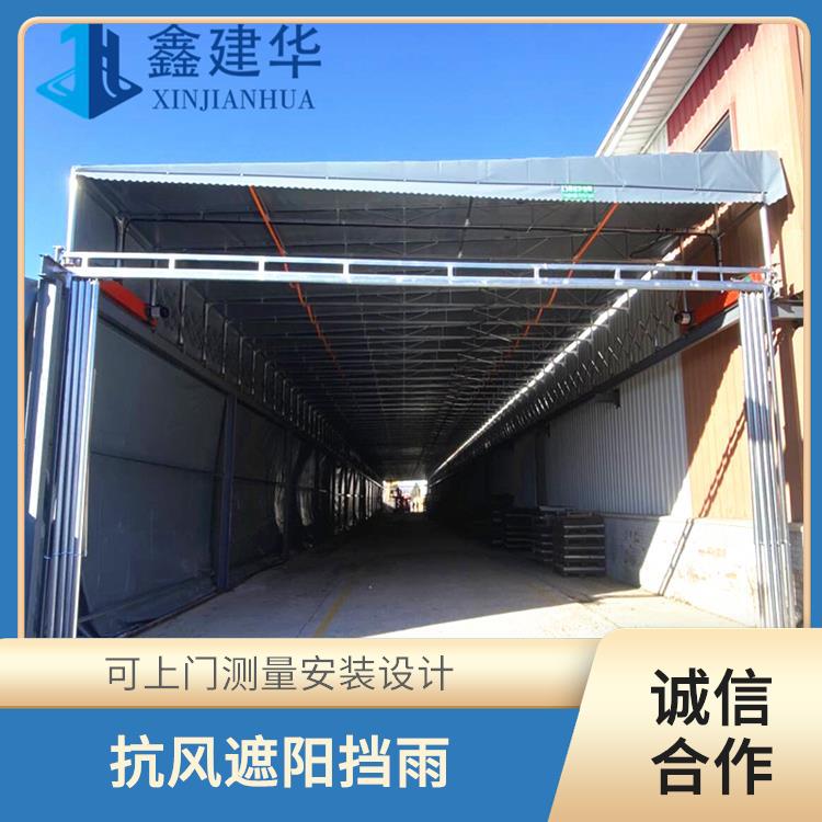 移动户外仓库蓬 可根据需求定制 九江工地电动棚源头厂家