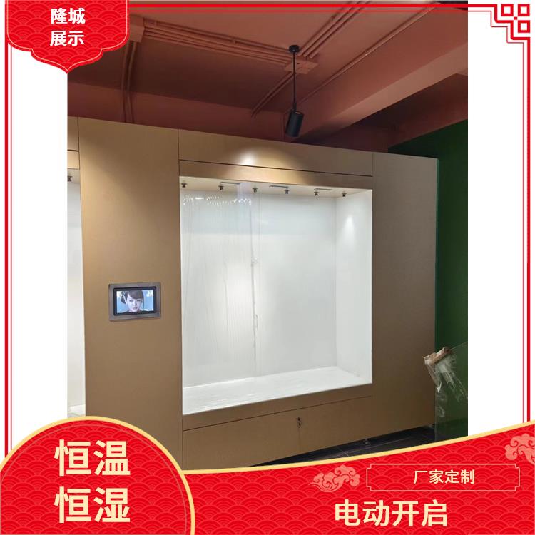手动开启 德阳博物馆展柜悬挂柜 隆城展示
