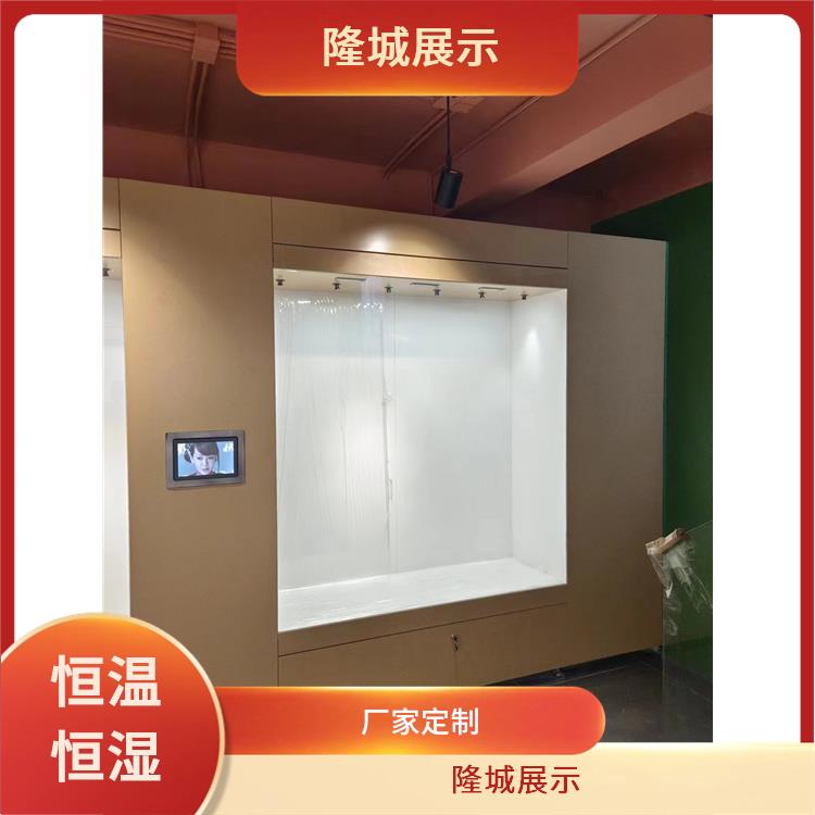 隆城展示 云南博物馆展柜报价 手动开启