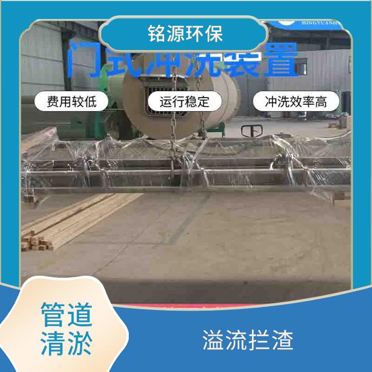 合肥实时监控门式冲洗系统 青岛铭源 门式冲洗堰门