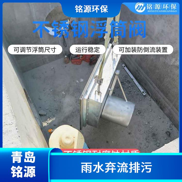 异向浮筒阀控源截污费用 自控截污装置