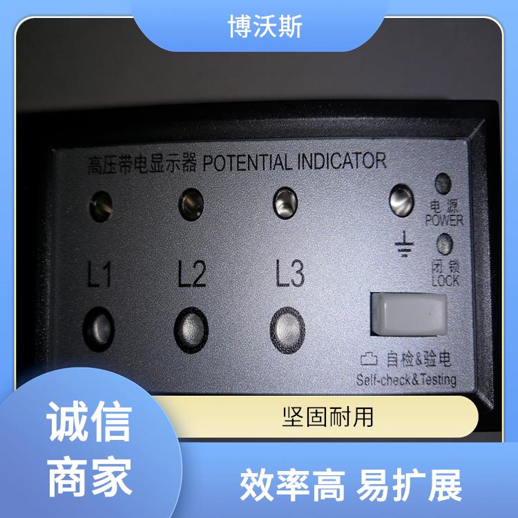 带电显示器 CVD7B-IL 带有测试孔.进行外部验电和核相测试