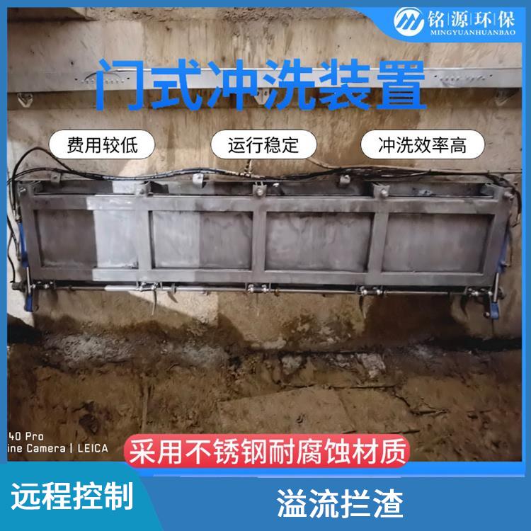 智能拍门调蓄池雨季紧急溢流 青岛铭源 远程控制