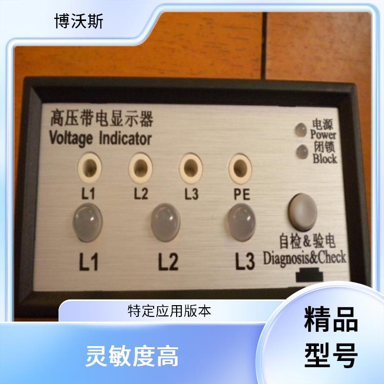 带电显示器 CVD3-IL-WP1-10PF-10kV-L-1.2m 带有测试孔.进行外部验电和核相测试