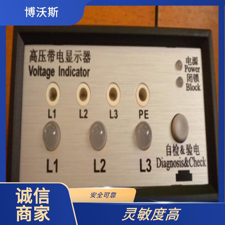 带电显示器 CVD3-IL-WP1-FO2 带有测试孔.进行外部验电和核相测试