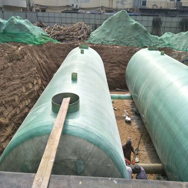 伊宁玻璃钢化粪池60立方化粪池