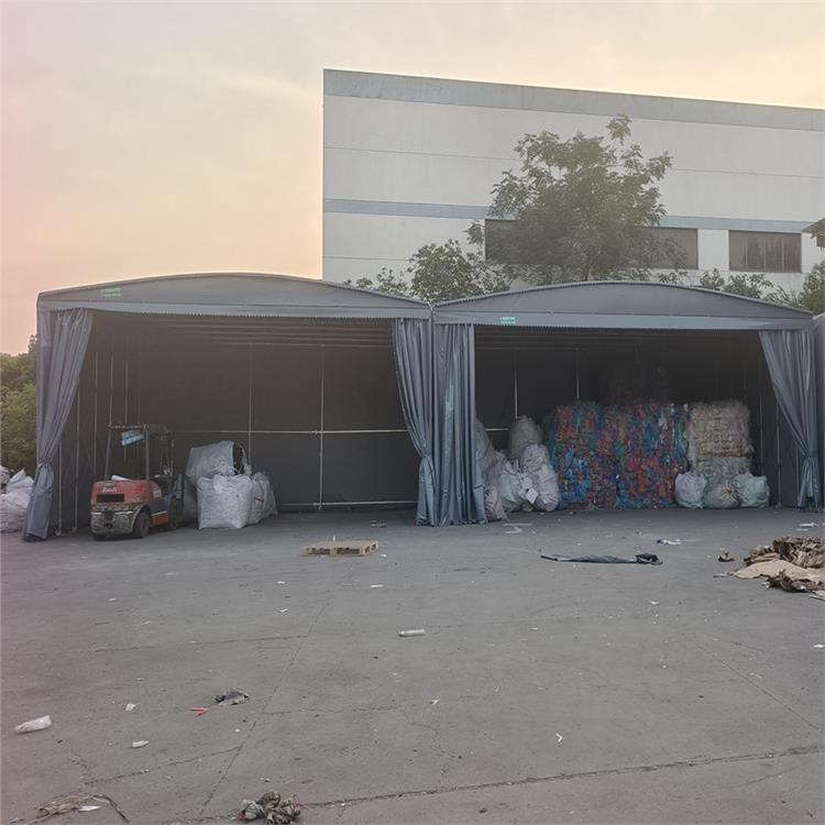 辽宁收缩移动仓库棚 鑫建华雨棚 厂家直发