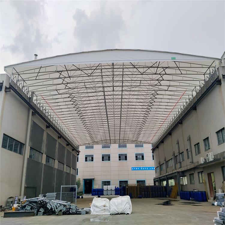 阜新活动伸缩棚定制 镀锌钢管 全国上门测量安装